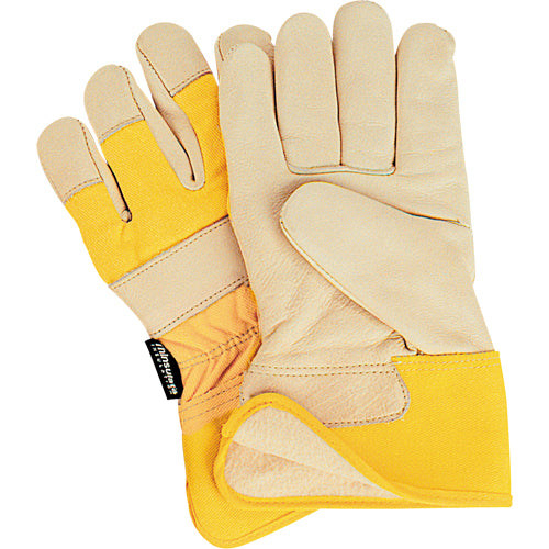 Gants d'ajusteur à chaleur supérieure de première qualité, Grand, Paume en Cuir fleur de vache, Doublure en ThinsulateMC - SM613