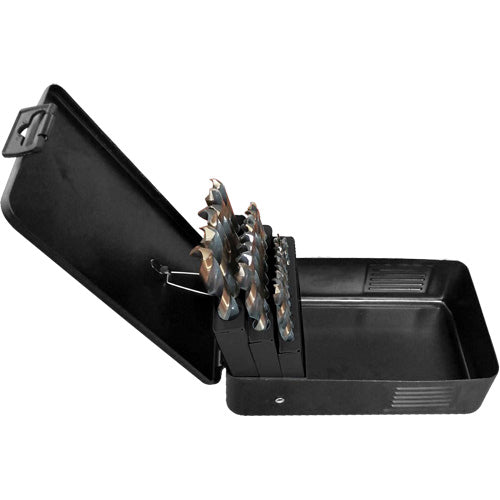 Jeu de forets série courte, 29 morceaux, Acier rapide - TCT047