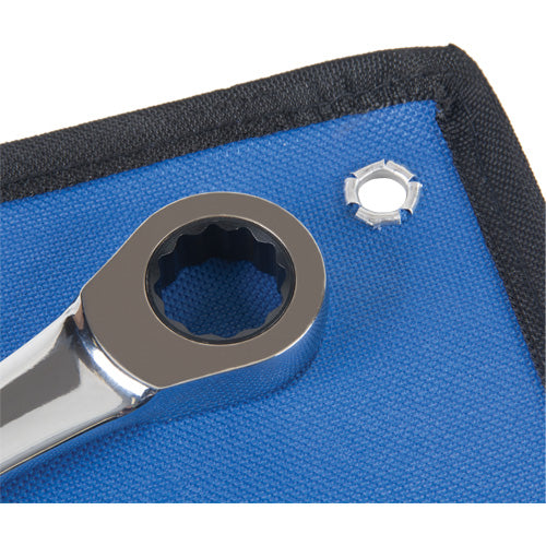 Jeu de clés à cliquet à tête fixe, Combinaison, 8 morceaux, Métrique - TEQ834