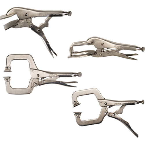 Welder's Locking Pliers Set, 4 Pieces - TLV133