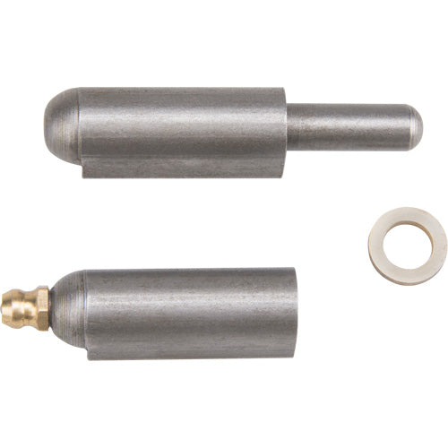 Charnière à souder, 0,512" dia. x 3,15" lo, Acier doux a/goupille fixe en acier - TTV437