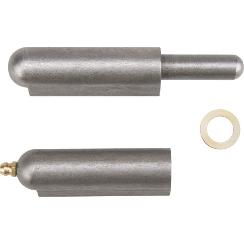 Charnière à souder, 0,787" dia. x 5,906" lo, Acier doux a/goupille fixe en acier - TTV441