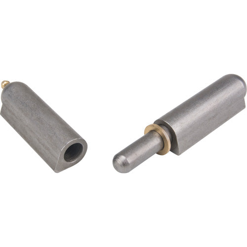 Charnière à souder, 0,787" dia. x 5,906" lo, Acier doux a/goupille fixe en acier - TTV441