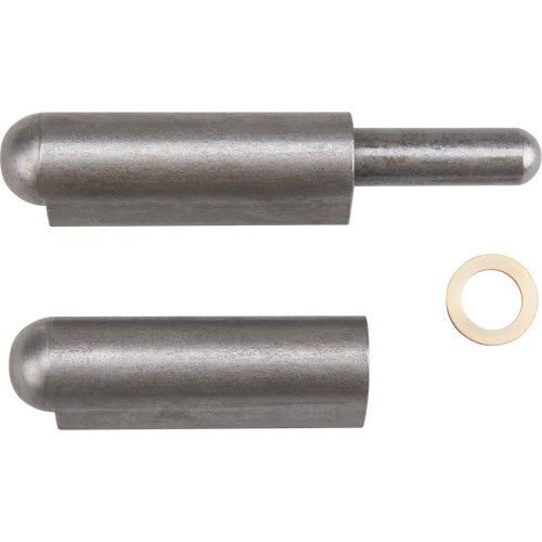 Charnière à souder, 0,787" dia. x 5,906" lo, Acier doux a/goupille fixe en acier - TTV442