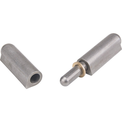 Charnière à souder, 0,787" dia. x 5,906" lo, Acier doux a/goupille fixe en acier - TTV442