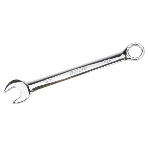 Combination wrench, 12 points, 5/8", Chrome finish - TYK606
