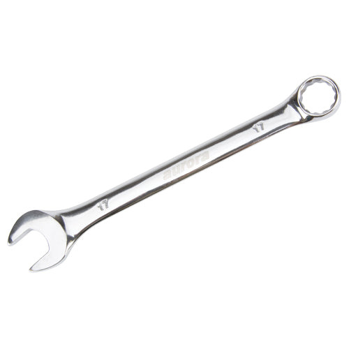 Combination wrench, 12 points, 17 mm, Chrome finish - TYK627