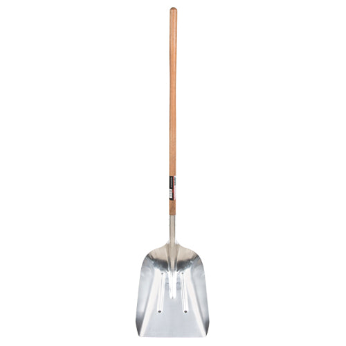 Hollow Shovel, Wood, Aluminum Blade, Straight Handle, 45-3/4" Length - TYX063