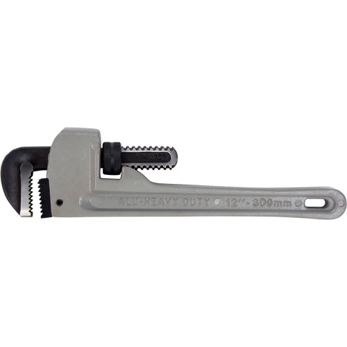 Pipe Wrenches, 2" Jaw Cap, 12" Length, Ergonomic Grip - UAL054