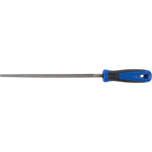 File with handle, 3/8" dia. x 10" l, Round, Bastard cut - UAU770