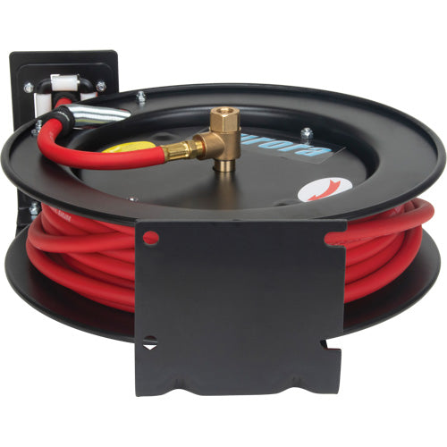 Dévidoir de tuyau, Air/Eau, 1/4" x 35', Tuyau simple, 300 psi - UAV178