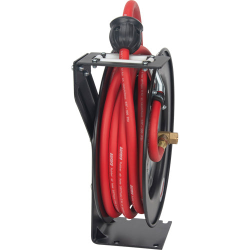 Dévidoir de tuyau, Air/Eau, 3/8" x 25', Tuyau simple, 300 psi - UAV179