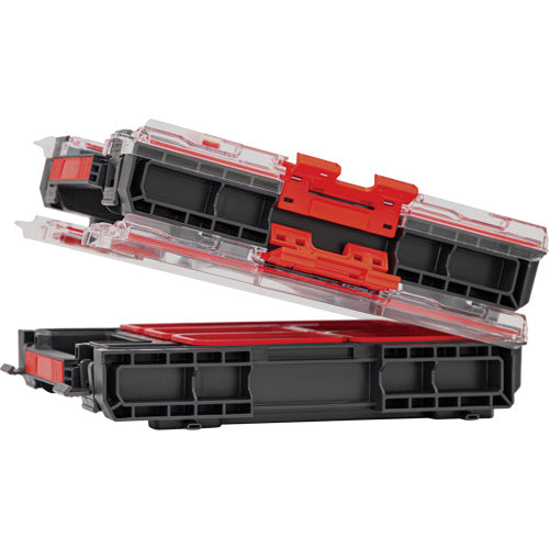 Organisateur moyen avec bacs ArxMC, 10-3/10" x 14-3/10" x 3", Noir - UAX733