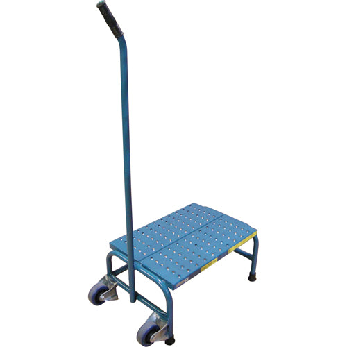 Escabeaux roulants Tilt-N-Roll, 1 marche(s), 16" l x 29" la x 12" h, Capacité 300 lb - VC335