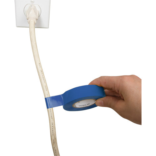 Ruban isolant, 19 mm (3/4") x 18 m (60'), Bleu, 7 mils - XH385