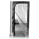 XPRS - Porte zippée avec barrière anti-poussière, 220 cm de haut x 112 cm de large