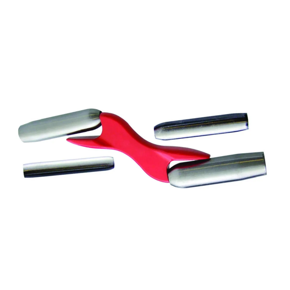 Jointoyeur de maçon à manche rouge avec barillets de rechange en acier de 7/8 po