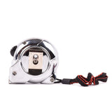 Dos d'un ruban de maçon Bespack chromé avec clip de ceinture et dragonne