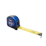 Ruban à mesurer Bon 16 pi à espacement modulaire, boîtier bleu, lame jaune sortie