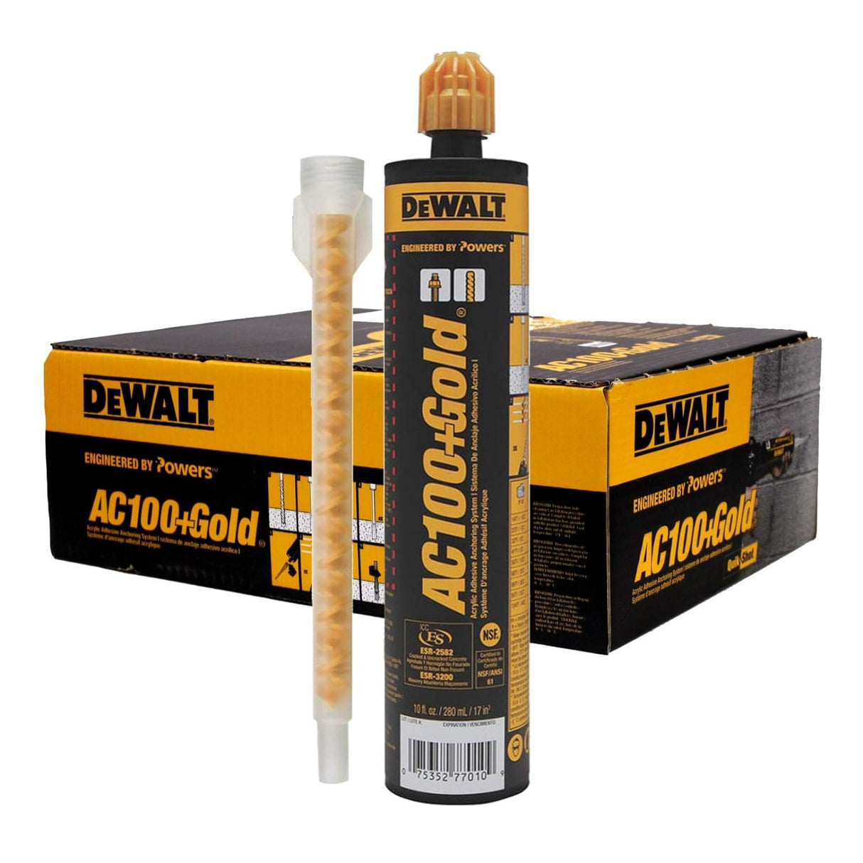 XPRS - Époxy Dewalt AC100 280ml