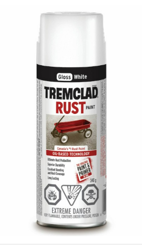 XPRS - Peinture aérosol antirouille Tremclad - 340 g - Brillant / mat / semi-lustré