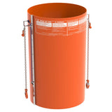 XPRS - Section standard boulonnée pour chute à débris Métaltech