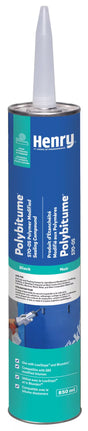 Henry Polybitume 570-05 polymer modified sealing compound cartridge, black, 850 ml