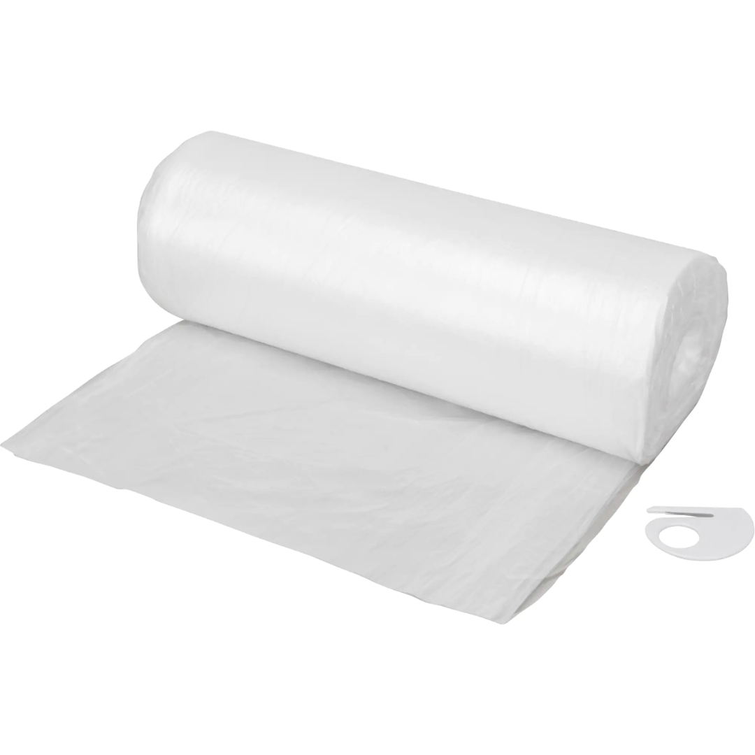 Toile de protection, 400' lo x 9' la, Plastique - KQ208