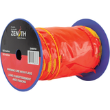 Ligne d'avertissement avec fanions, 328' lo, Orange/Jaune - SHM755
