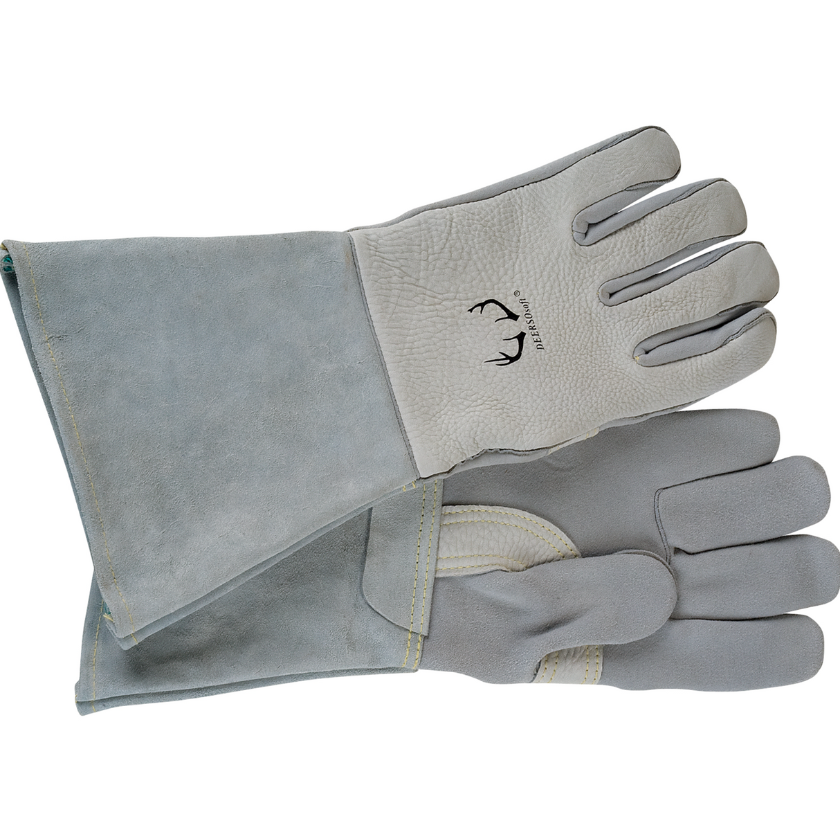 Comfoflex Welding Gloves, Split Suede Leather, Size Large