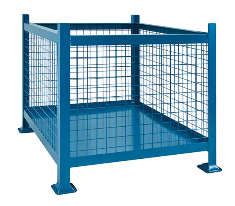 Contenants de vrac empilables, 34,5" la x 40,5" p x 30" h, Capacité de 3000 lb