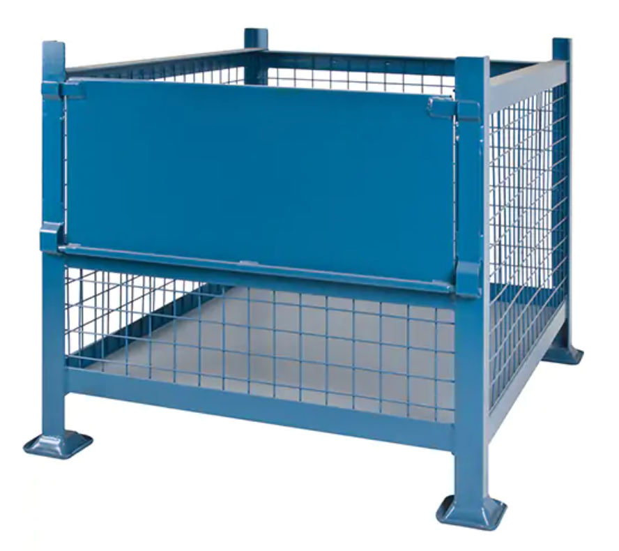 Contenants de vrac empilables, 34,5" la x 40,5" p x 30" h, Capacité de 3000 lb