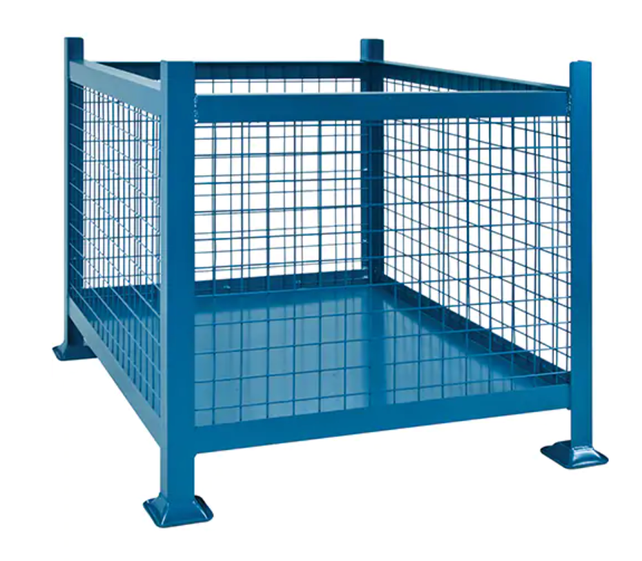 Contenants de vrac empilables, 40,5" la x 48,5" p x 30" h, Capacité de 3000 lb