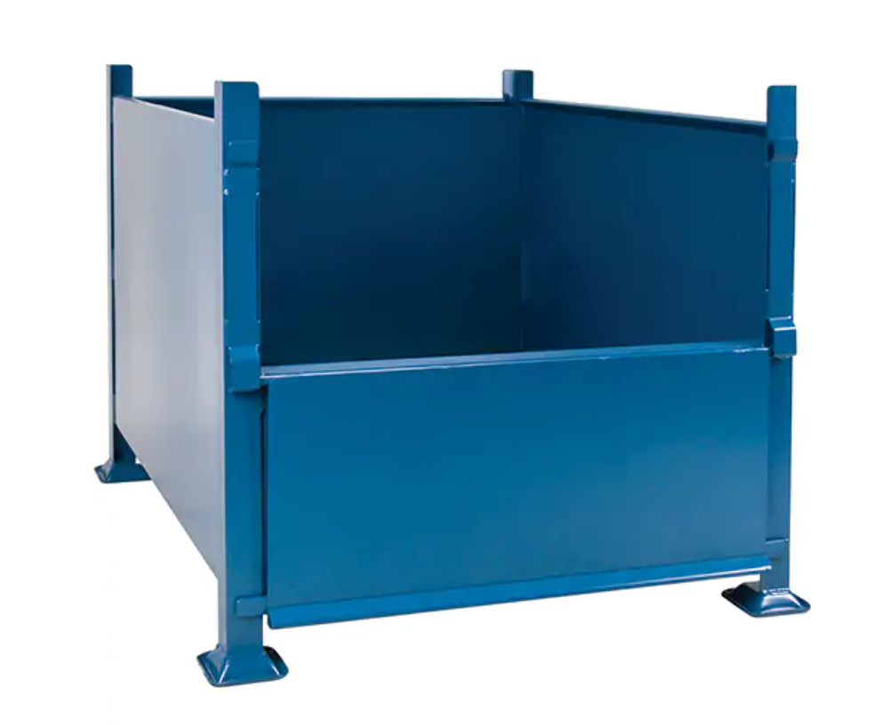 Contenants de vrac empilables, 30" ha x 34,5" la x 40,5" p, Capacité de 3500 lb