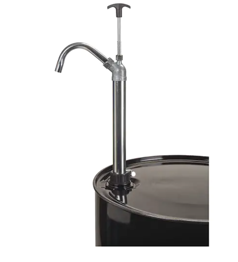 Pull Type Drum Pump, For 55 gal., 22 oz/stroke 