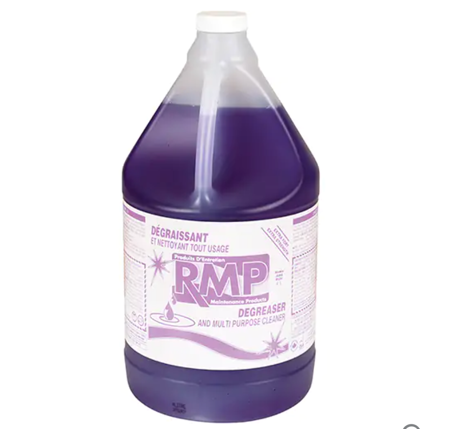 Dégraissant & nettoyant super concentré tout usage, 4 L, Cruche, biodégradable et non abrasif pour gros travaux.