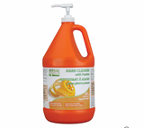 Orange Hand Cleaner, Pumice Stone, 3.6 L, Jug, Orange