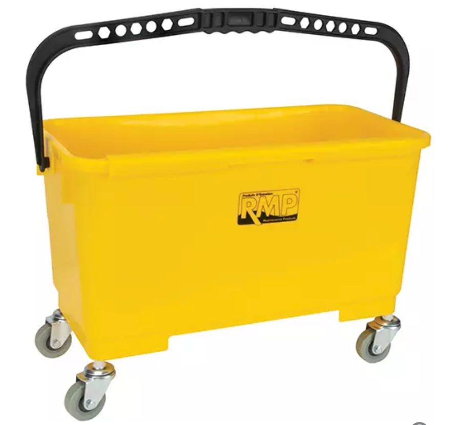 Window washer bucket, yellow 