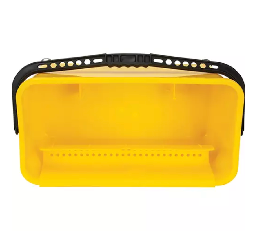Window washer bucket, yellow 
