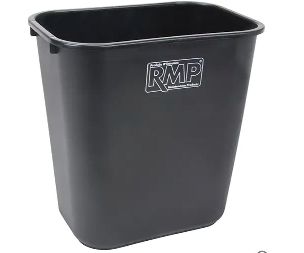 Corbeille à déchets pour le bureau, Polyéthylène