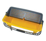 Microfiber Mop Bucket and Wringer, Strainer, 11 US Gal. (44 Quarts), Yellow