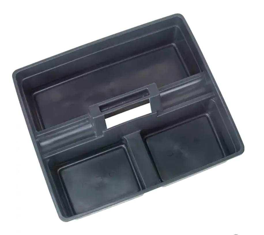 Porte-outils, 6,75" x 11,75" x 4", Gris