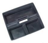 Porte-outils, 6,75" x 11,75" x 4", Gris
