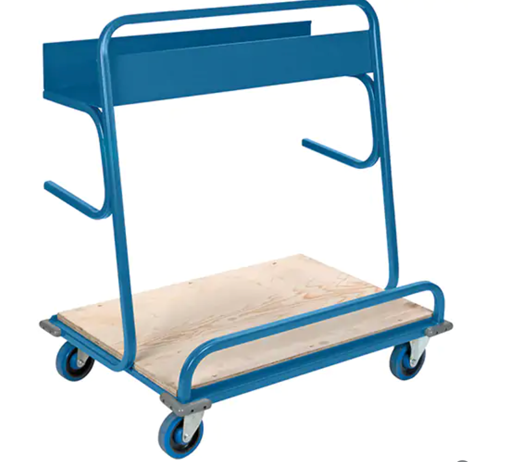Construction Material Carts, 39" x 26" x 42", 1200 lb Capacity 