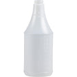 Translucent 24 oz (710 mL) graduated spray bottle with dilution markings