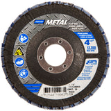 Norton Metal flap disc, 4-1/2 in, grit 36, for metal grinding