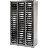 Casiers pour pièces KPC-300, Acier galvanisé, 60 tiroirs, 21-3/10" x 10-2/5" x 36-9/10", Gris - CA890