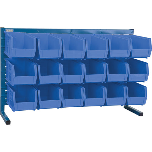 Rayonnage à persienne avec bacs, 18 bacs, 8-1/4" la x 36" p x 22" h - CB154