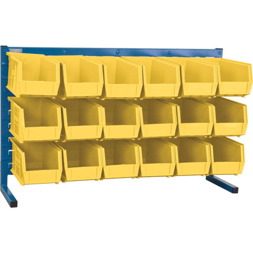 Rayonnage à persienne avec bacs, 18 bacs, 36" la x 8-1/4" p x 22" h - CB156