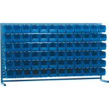 Rayonnage à persienne avec bacs, 72 bacs, 72" la x 15" p x 40" h - CB175